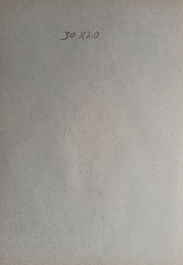 Abstract pencil painting Portrait of a naked girl Peter Tovpev - 4