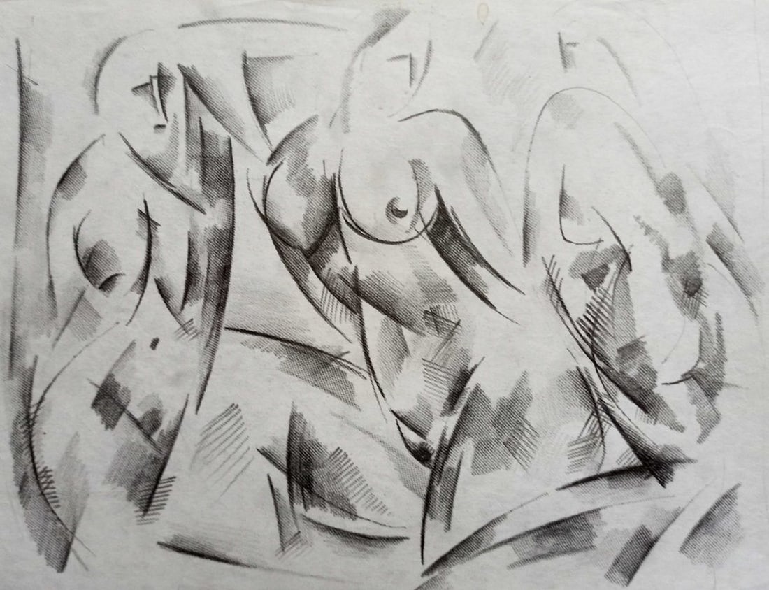 Abstract pencil painting Naked girls Peter Tovpev: Title: Abstract pencil painting Naked girls Peter Tovpev Description: NoDobr 739 *** ABOUT THIS PAINTING *** * TITLE: "Naked girls" * ARTISTS: Peter Tovpev * SIZE: 20x26 cm/'7.87x10.23 inches' *