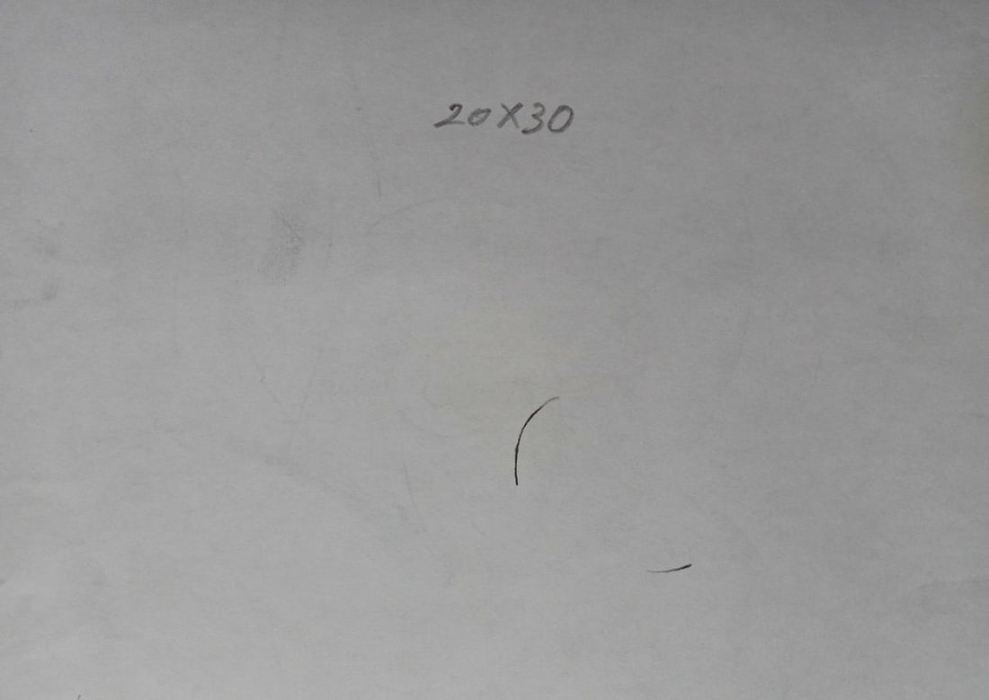 Abstract pencil painting Portrait of a naked girl Peter Tovpev - 4
