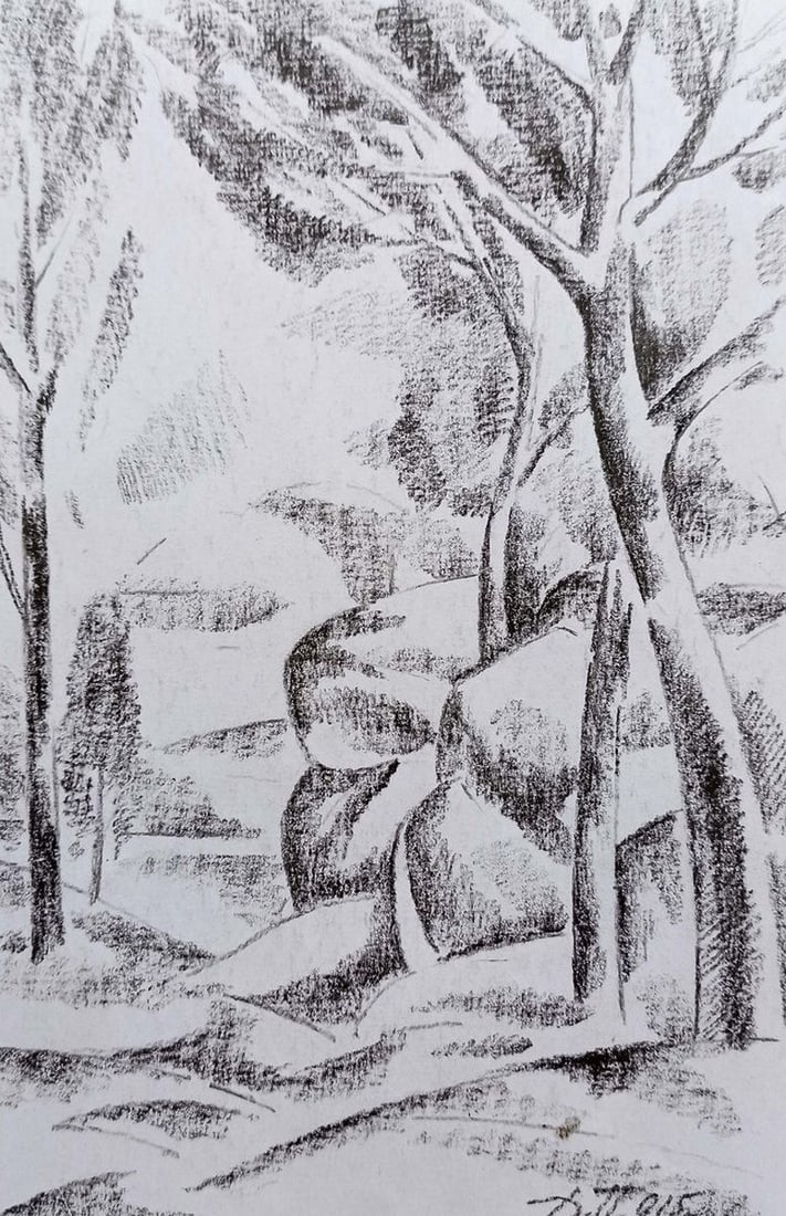 Pencil painting By the shore Peter Tovpev: Title: Pencil painting By the shore Peter Tovpev Description: NoDobr 298 *** ABOUT THIS PAINTING *** * TITLE: "By the shore" * ARTISTS: Peter Tovpev * SIZE: -x- cm/'-x- inches' * MEDIUM: pencil,