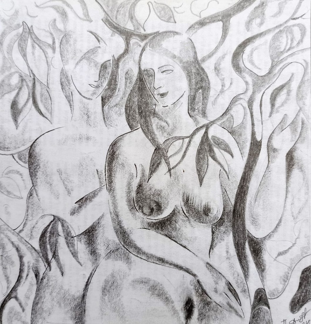 Abstract pencil painting Naked girls Peter Tovpev: Title: Abstract pencil painting Naked girls Peter Tovpev Description: NoDobr 396 *** ABOUT THIS PAINTING *** * TITLE: "Naked girls" * ARTISTS: Peter Tovpev * SIZE: 21x18 cm/'8.26x7.08 inches' *