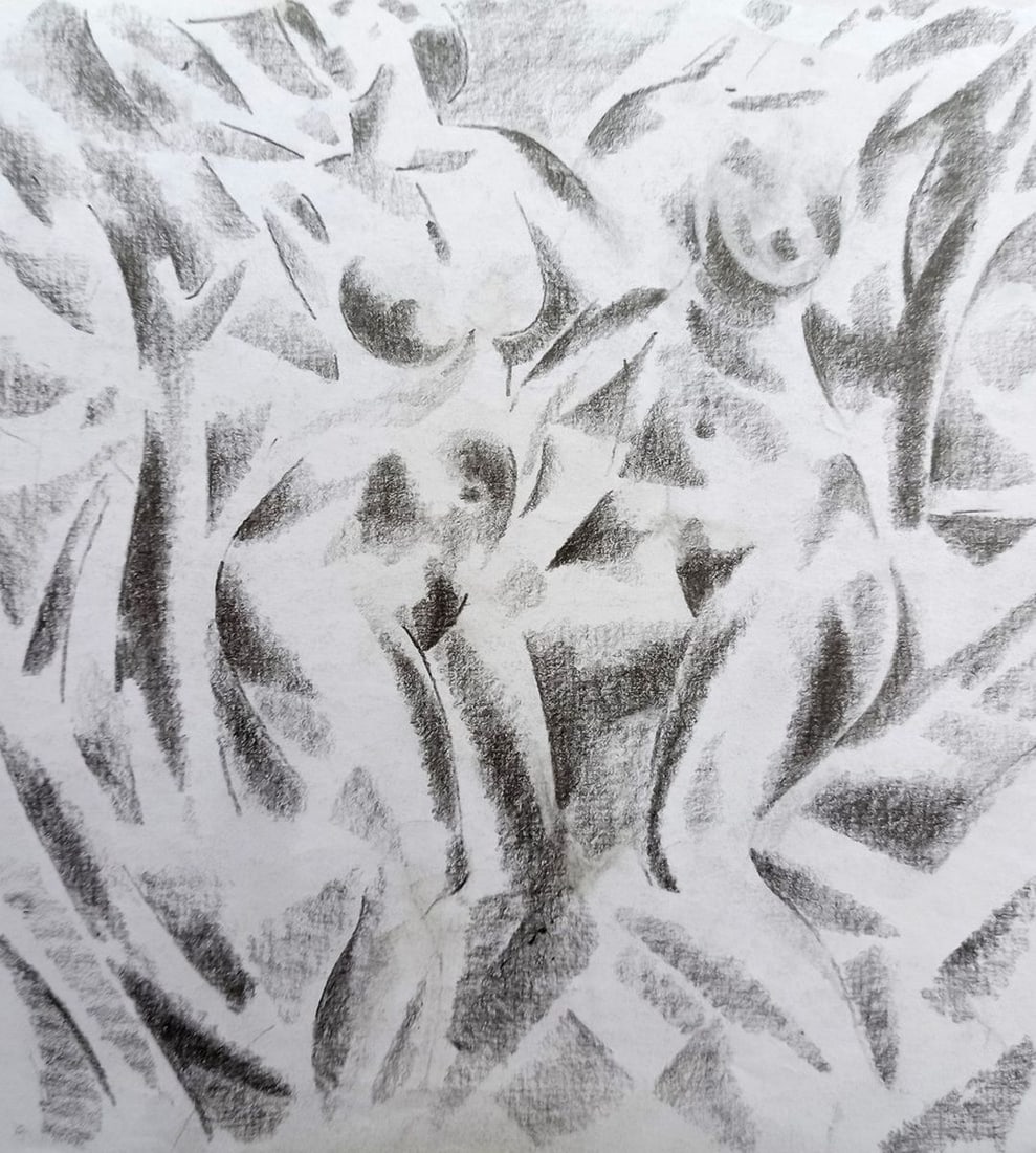Abstract pencil painting Naked girls Peter Tovpev: Title: Abstract pencil painting Naked girls Peter Tovpev Description: NoDobr 403 *** ABOUT THIS PAINTING *** * TITLE: "Naked girls" * ARTISTS: Peter Tovpev * SIZE: 21x20 cm/'8.26x7.87 inches' *