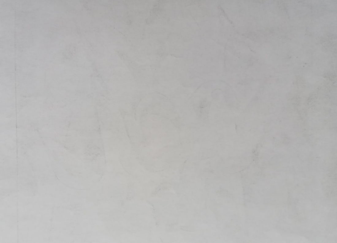 Abstract pencil painting Portrait of a naked girl Peter Tovpev - 4