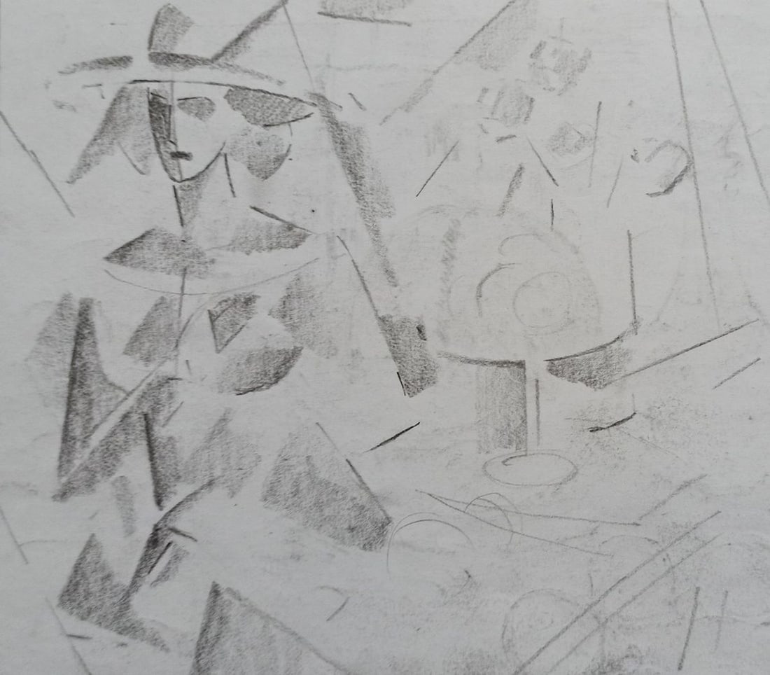 Pencil painting Still life Peter Tovpev - 4
