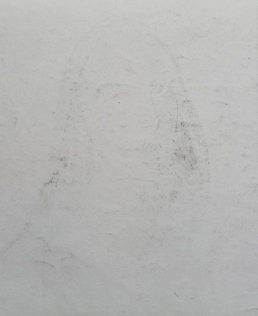 Abstract pencil painting Portrait of a girl Peter Tovpev - 4