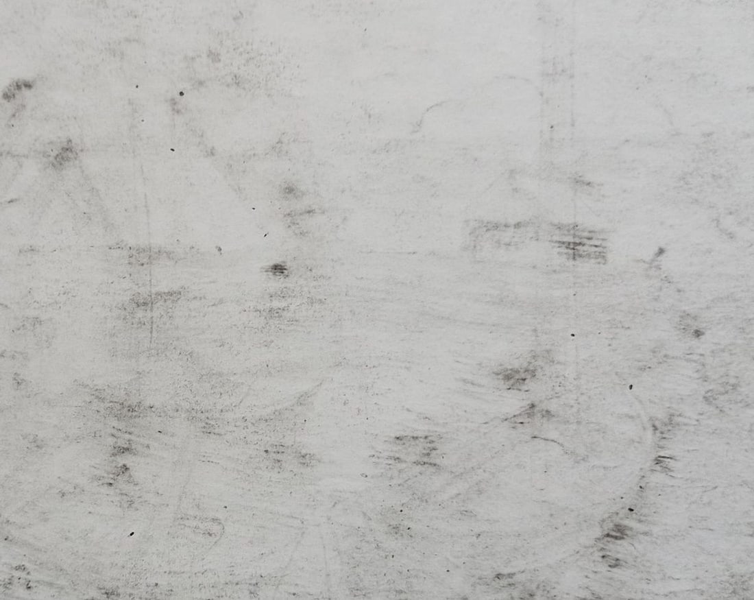 Pencil painting Fishing port Peter Tovpev - 4