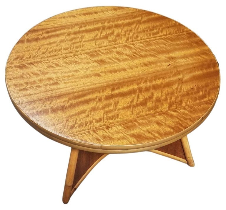 Restored Rattan Living Room Table Set by Herbert & Shirley Ritts - 3
