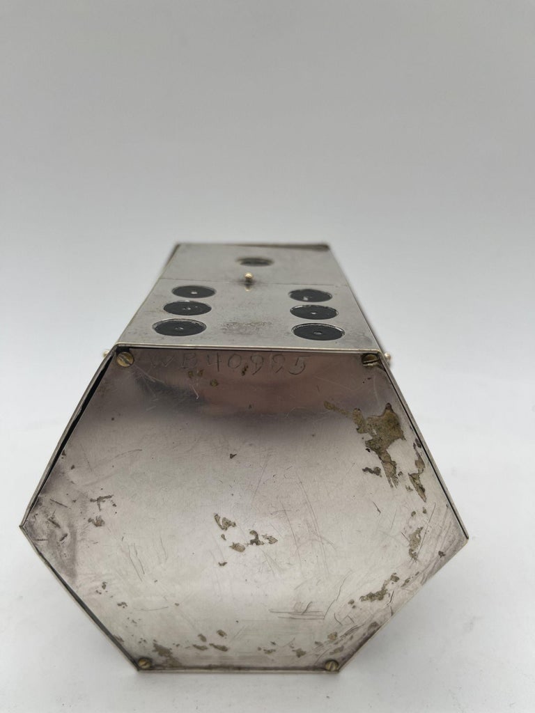 Limited Jeweler Made Dice Cigarette Dispenser by Legros Marius for Dunhill - 6