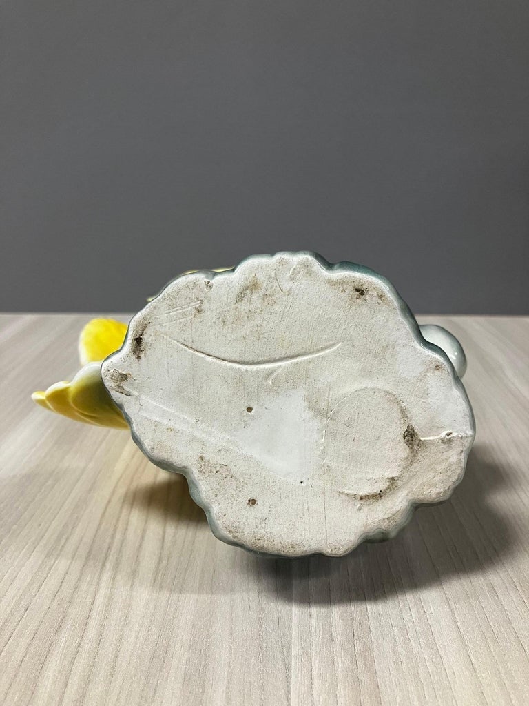 California Pottery Ceramic Tropical Cockatoo Bud Vase Statue - 13