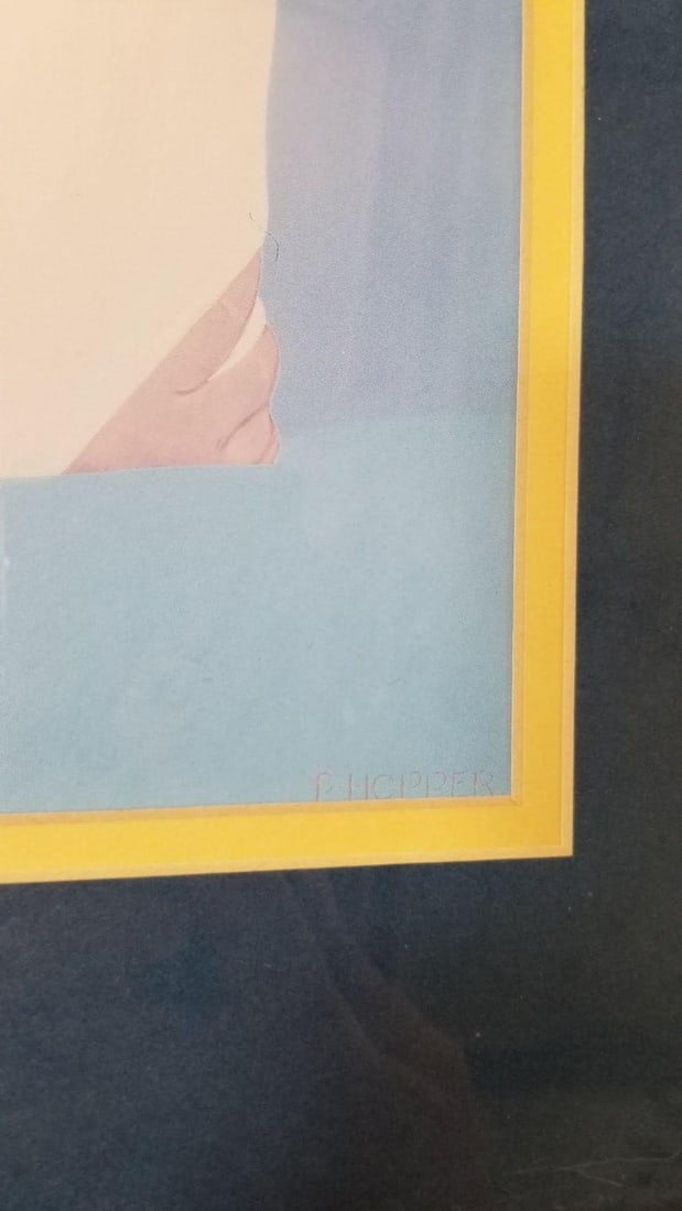 Set of 4 "Women of Hawaii" Serigraph Art Prints by Pegge Hopper - 6