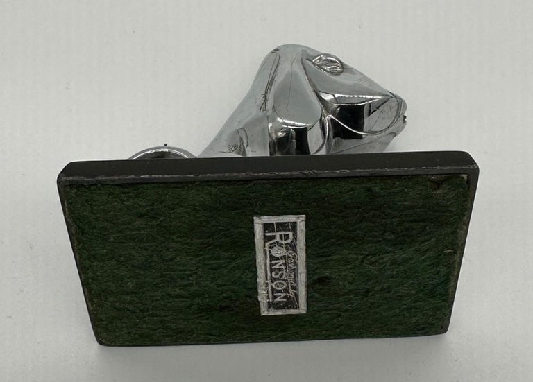 1935 Ronson Hound Dog Table Striker Lighter by Ronson - 9