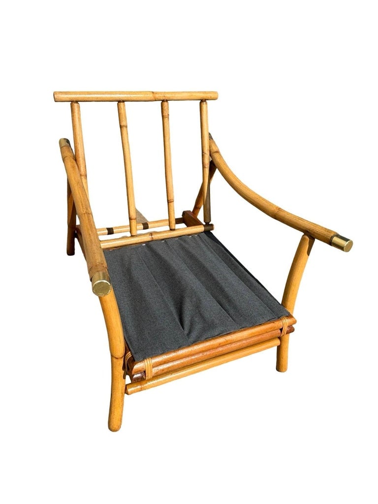 Restored Rattan Sofa & Chair Livingroom Set by John Wisner for Ficks Reed - 10