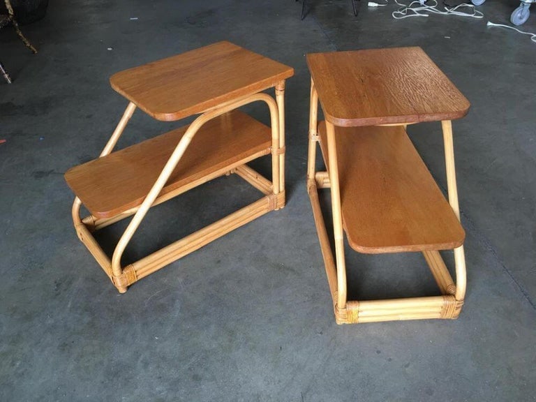 Restored "1949er" Rattan Lounge Chair & Sofa Livingroom Set - 15