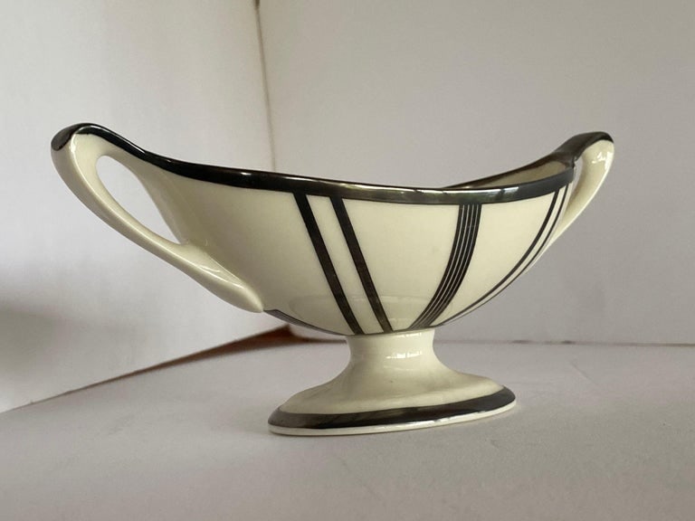 Stepped Art Deco Candelabra with Sterling Silver Overlay by Lenox - 5