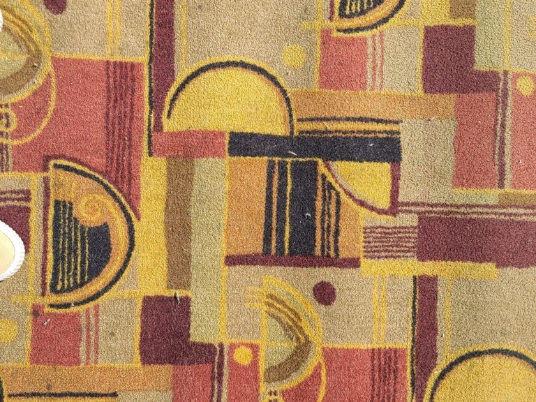 Large 22.7' Art Deco Edward Fields Style Area Rug from the Queen Mary - 6
