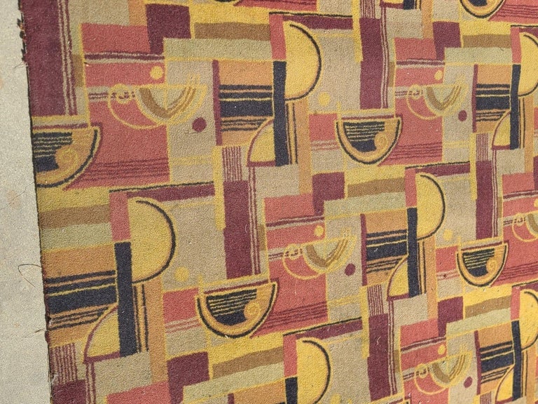 Large 22.7' Art Deco Edward Fields Style Area Rug from the Queen Mary - 7