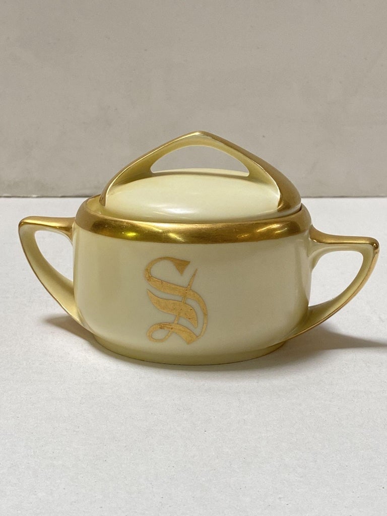 Rosenthal Serb Bavaria Donatello Porcelain Creamer & Sugar Bowl - 3