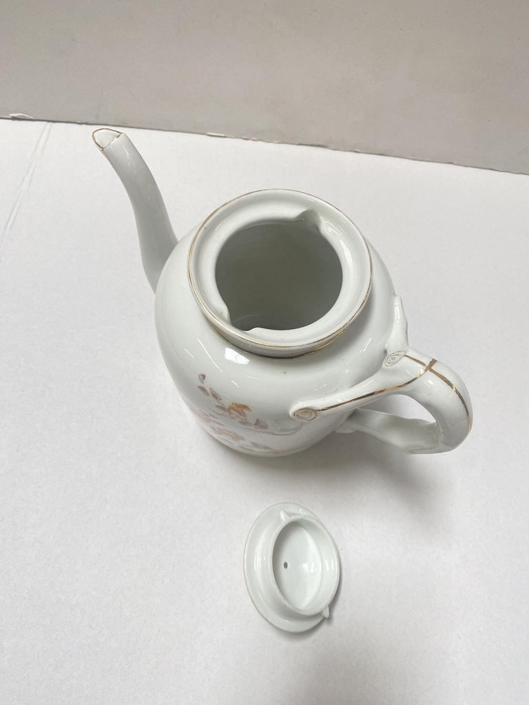 1910's Carlsbad Gutherz Floral Blossom Pattern Tea or Coffee Pot - 7