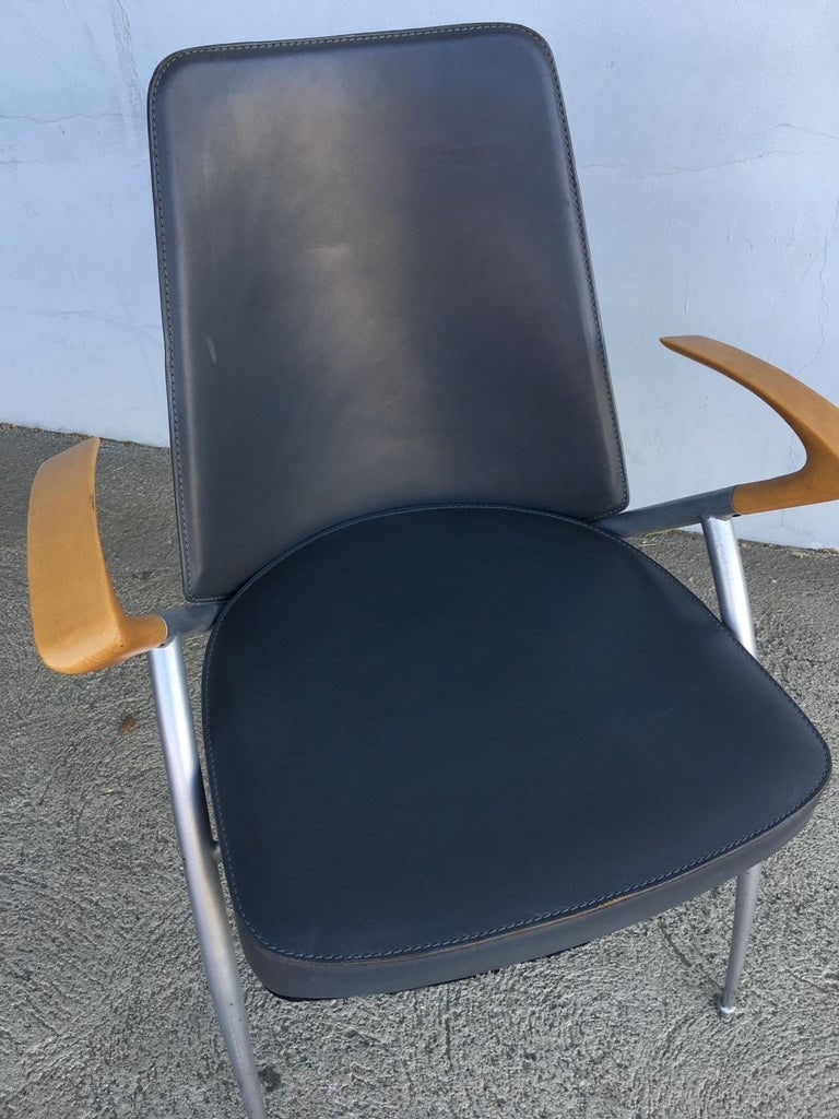 1980's Paul Tuttle Style Post Modernist Dining Chair Set of four - 6