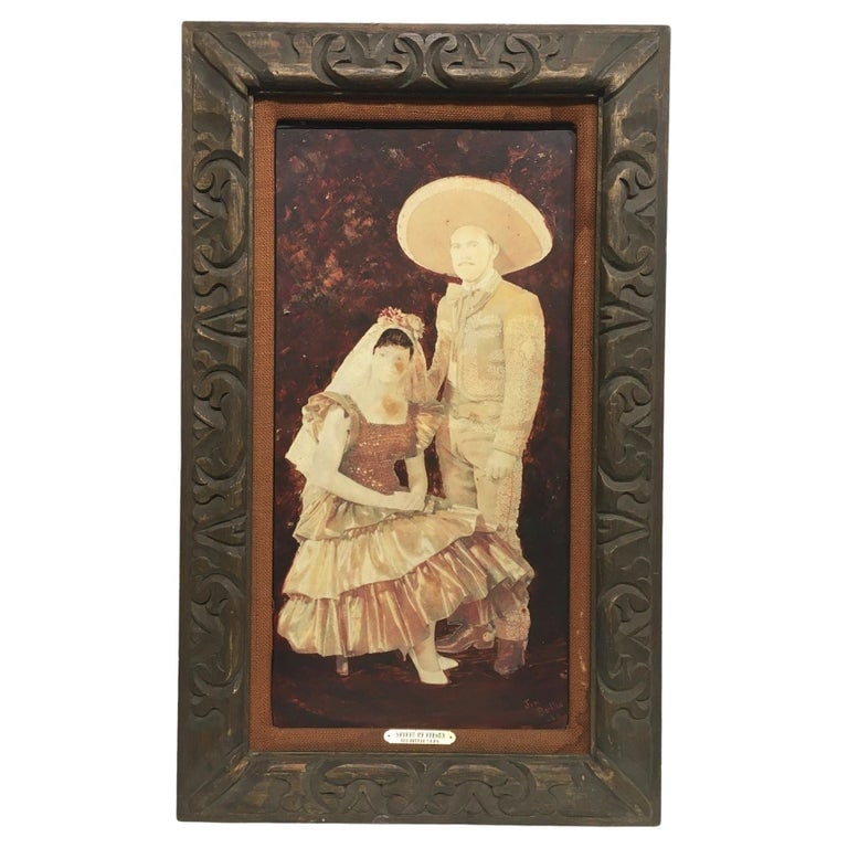 Spirit of Fiesta, oil on photographic print by Pasqual Bettio. - 2
