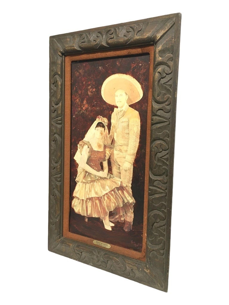 Spirit of Fiesta, oil on photographic print by Pasqual Bettio. - 4
