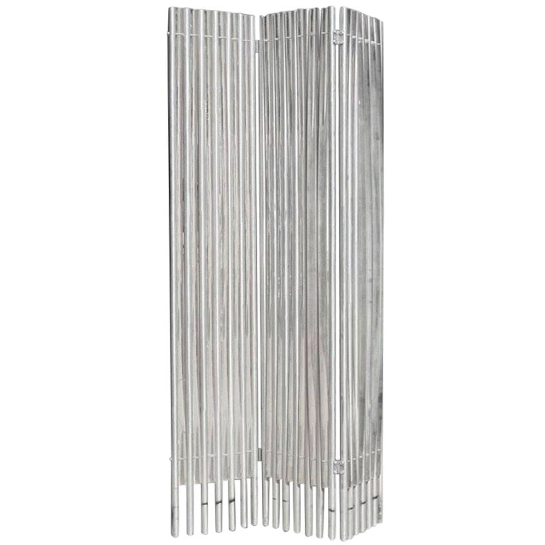 Lucite and Aluminum Acrylic Wall Divider by Charles Hollis Jones (1 of 8)