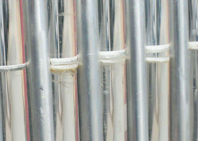 Lucite and Aluminum Acrylic Wall Divider by Charles Hollis Jones - 3