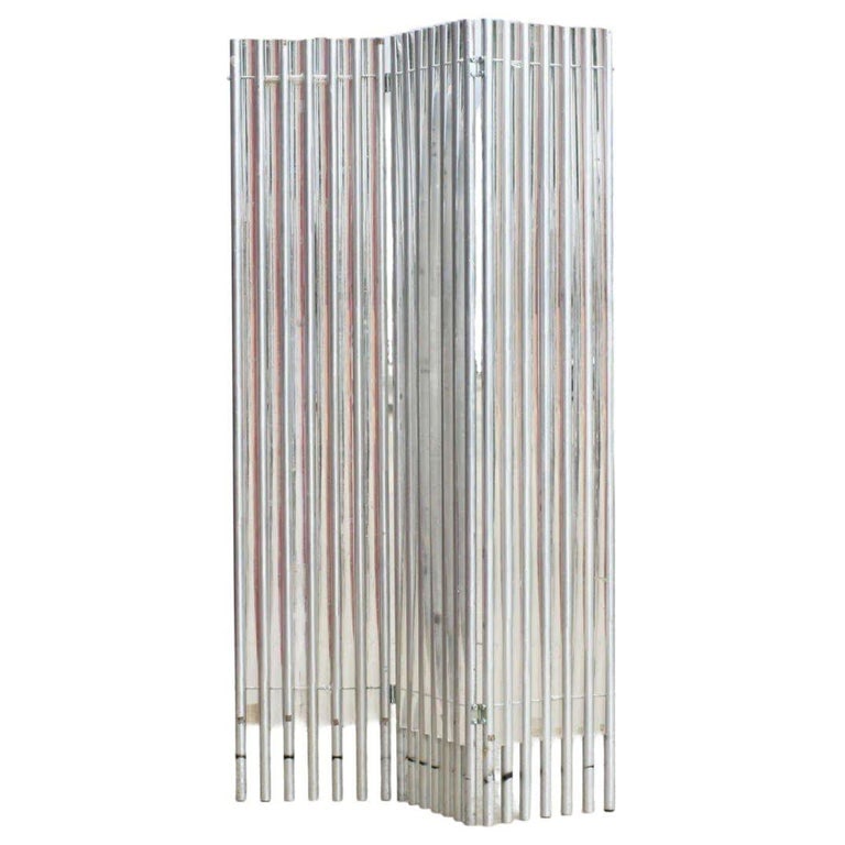 Lucite and Aluminum Acrylic Wall Divider by Charles Hollis Jones - 5