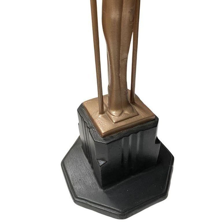 Frankart Copper-Tone Nude ‚ÄúSarcophagus Girl‚Äú Figural Cocktail - 13