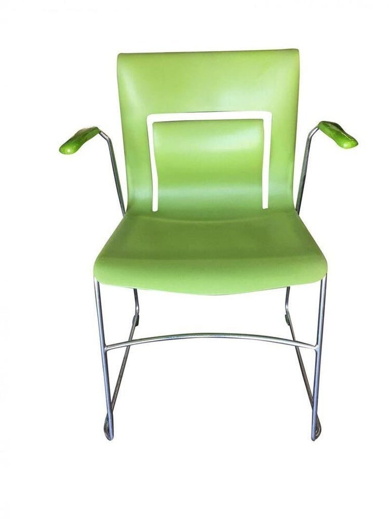 Green Stylex "Rhythm" Armchair by Sava Cvek, Pair - 5