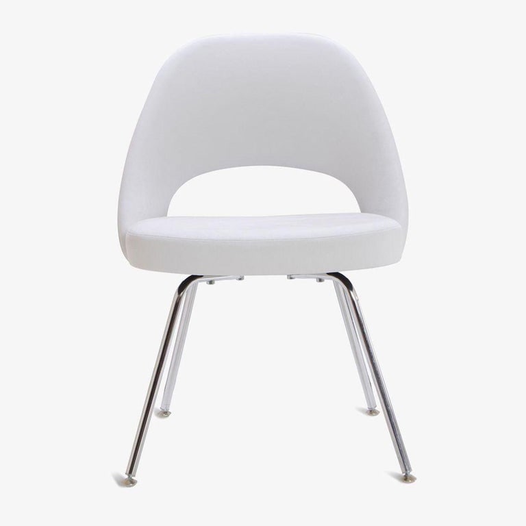 Eero Saarinen Knoll Executive Dining Chair/Armchairs with Tubular Legs, Set of 4 - 4