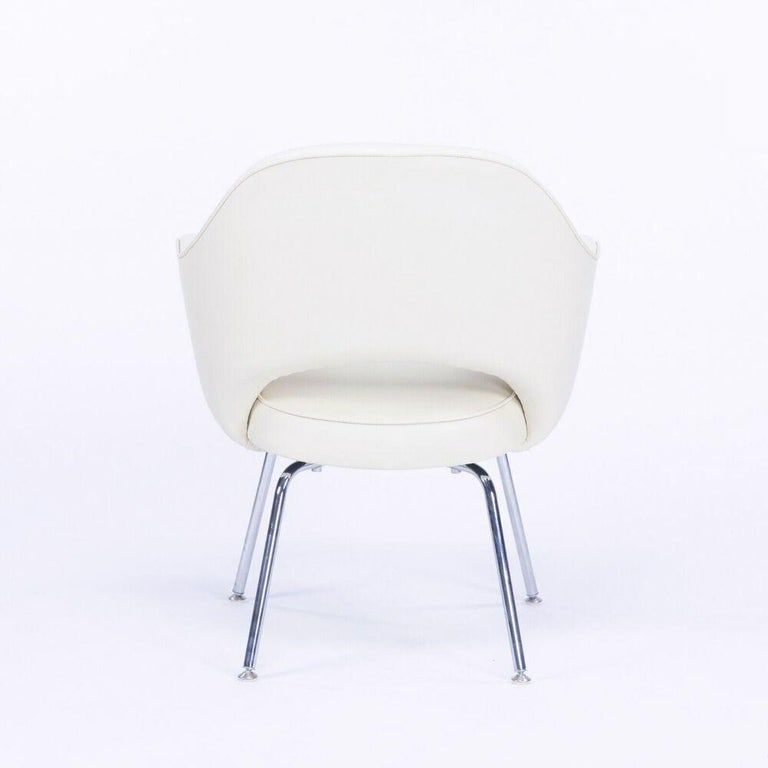 Eero Saarinen Knoll Executive Dining Chair/Armchairs with Tubular Legs, Set of 4 - 8