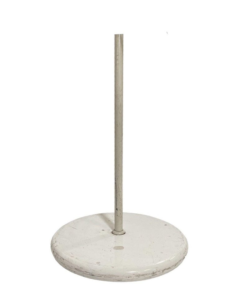 Italian Modern White Enameled Double Spot Floor Lamp, 1970 - 6