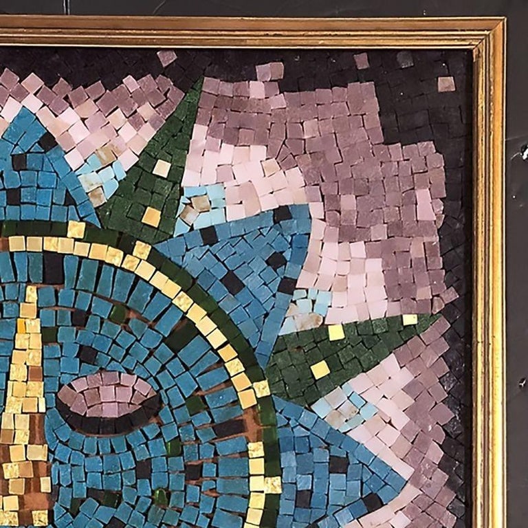 Mosaic Art "Winter Sun" Signed by Joyce Dittermore - 6