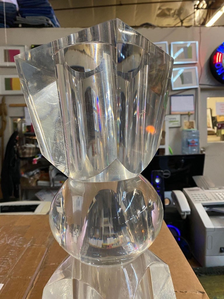 Large Vintage Hand Sculpted Vase by Charles Hollis Jones. - 10