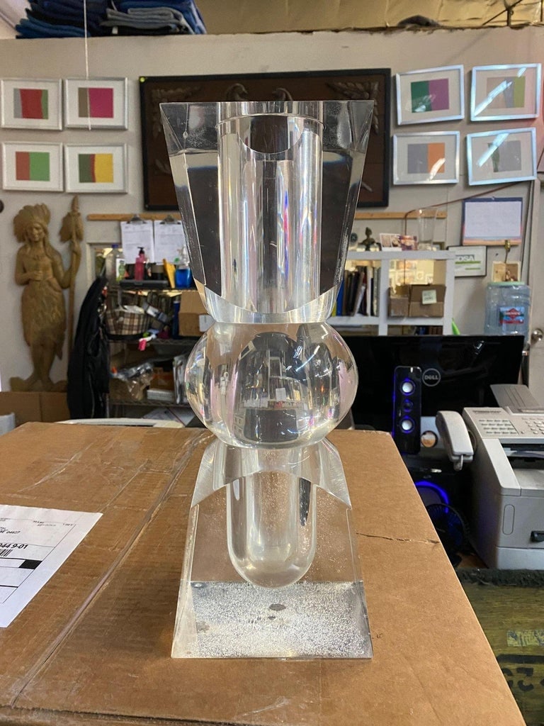 Large Vintage Hand Sculpted Vase by Charles Hollis Jones. - 6
