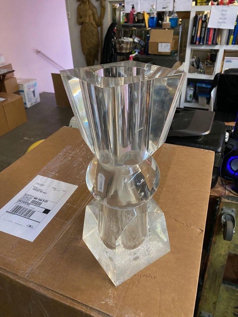 Large Vintage Hand Sculpted Vase by Charles Hollis Jones. - 7