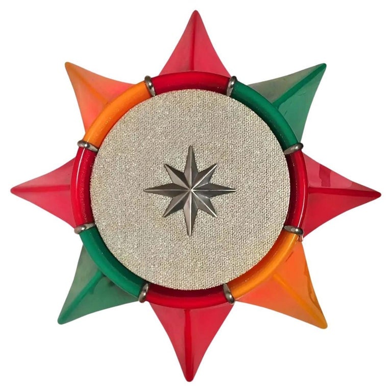 Reproduction Wurlitzer 4002 Color Star Speaker, circa 1980 (1 of 5)