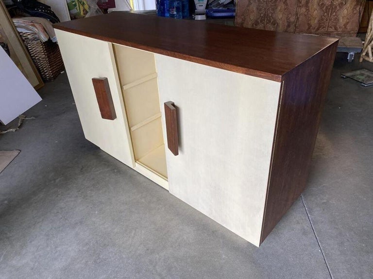 Paul Frankl Dining Table & Buffet Cabinet by Johnson Furniture - 10