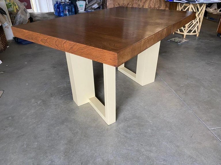 Paul Frankl Dining Table & Buffet Cabinet by Johnson Furniture - 8