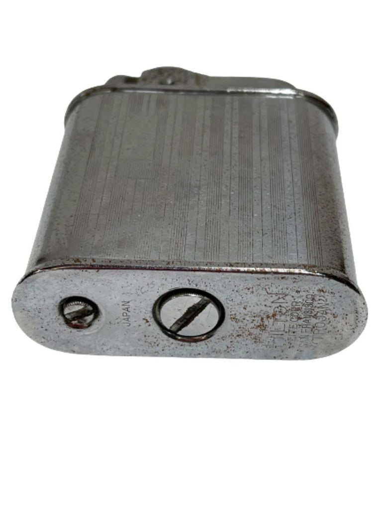 Original 1950 Stripped Table Lighter by Hilton - 8
