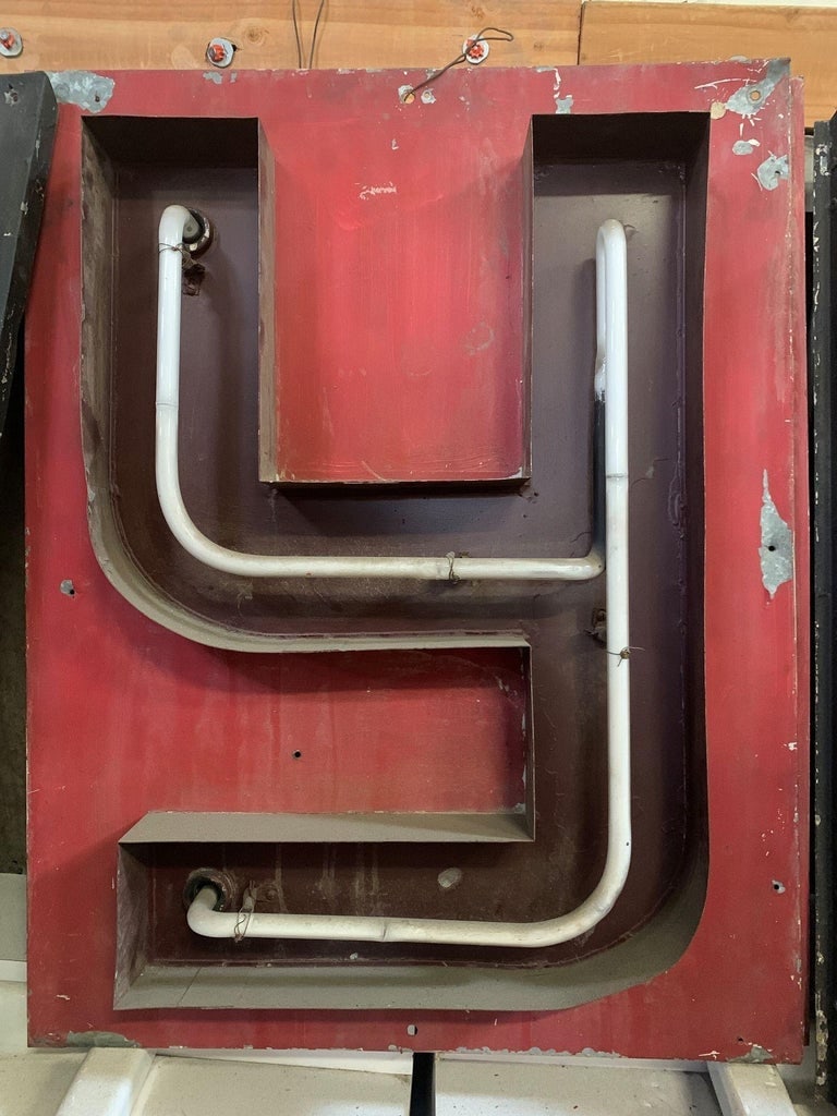 Large Vintage Neon Marquee Letters from the Iconic Pan-Pacific Auditorium - 5