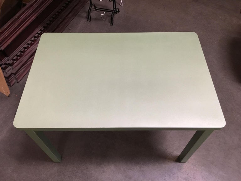 Midcentury Steelcase Tanker Dining Table and Chairs Set - 9