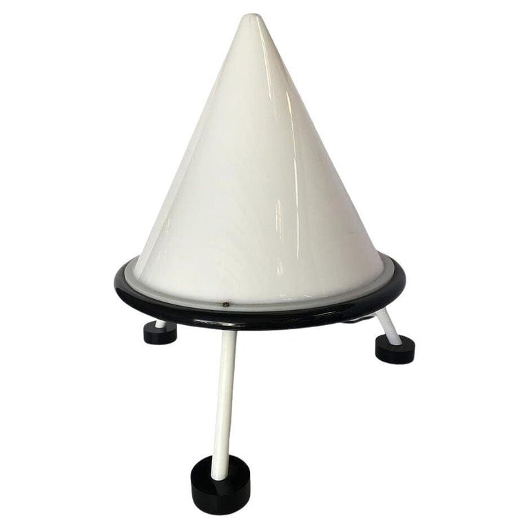 Bespoke Post Modern Acrylic Geometric Cone Table Lamp, 2 Available (1 of 10)