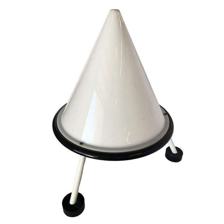 Bespoke Post Modern Acrylic Geometric Cone Table Lamp, 2 Available - 3