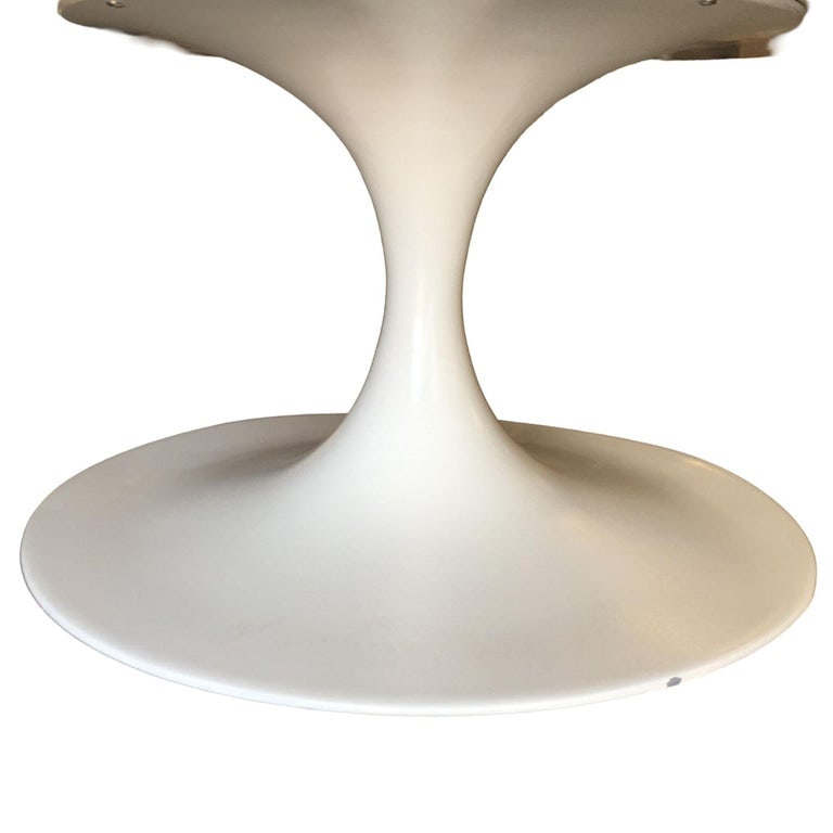 36" Inch Heavy Top Pedestal Style Coffee Table - 8