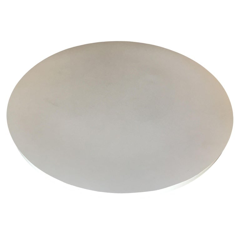 36" Inch Heavy Top Pedestal Style Coffee Table - 9