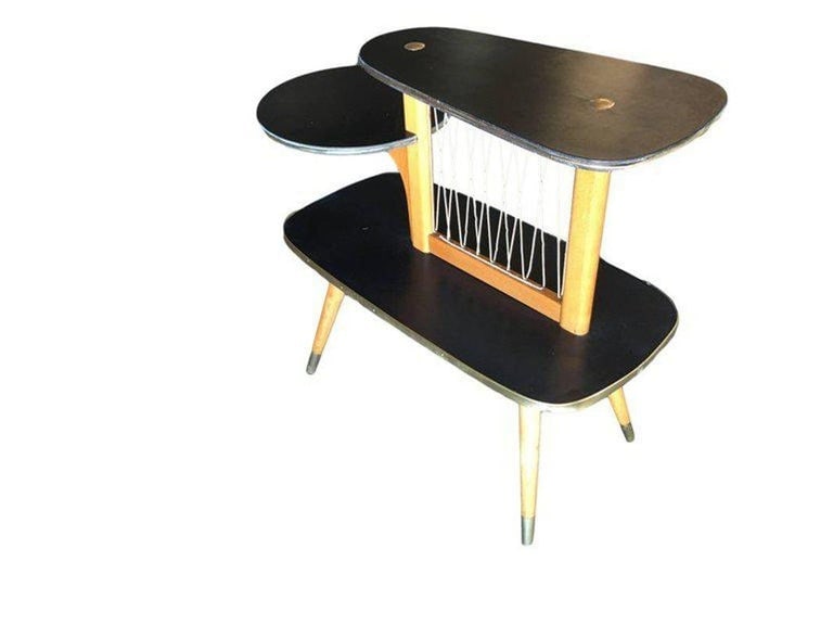 1950s Three-Tier Midcentury String Art Center Side Tables, Set of 3 - 5