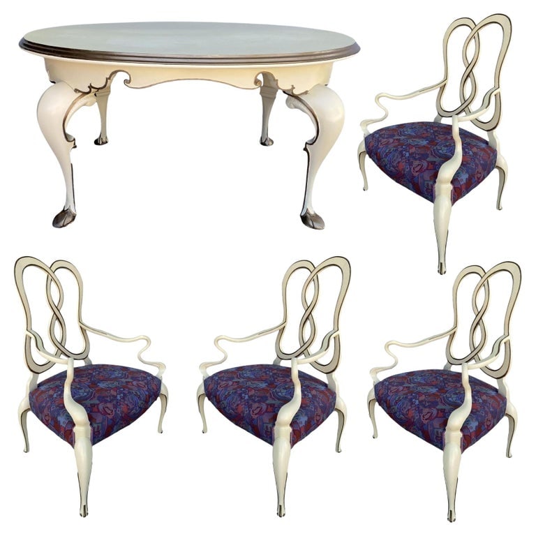 Rare 1939 Samuel Marx Dining Room Set by Quigley - 2