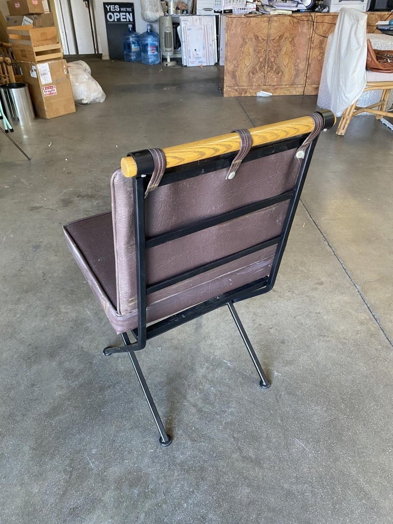Set of Five Midcentury "Directors Chair" Chairs in the Style of Cleo Baldon - 10